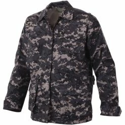 Rothco Shirts Subdued Urban Digital Camouflage - Military BDU Shirt - Polyester Cotton