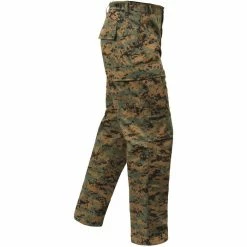 Rothco Digital Woodland Camouflage - Military BDU Pants - Cotton Polyester Twill 8 Rothco Digital Woodland Camouflage - Military BDU Pants - Cotton Polyester Twill