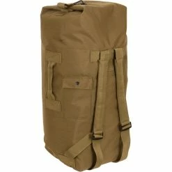 Rothco Bags Coyote Brown - Military Enhanced Double Strap Duffle Bag 24 In. X 36 In. (Cordura Nylon)