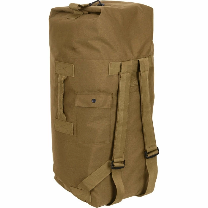 Rothco Bags Coyote Brown - Military Enhanced Double Strap Duffle Bag 24 In. X 36 In. (Cordura Nylon) 3 Rothco Bags Coyote Brown - Military Enhanced Double Strap Duffle Bag 24 In. X 36 In. (Cordura Nylon)