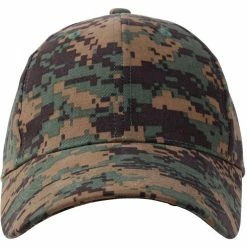 Army Navy Store Woodland Digital Camouflage - Kids Military Low Profile Adjustable Baseball Cap Headwear