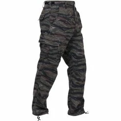 Rothco Tiger Stripe Camouflage - Military BDU Pants - Polyester Cotton Twill