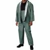 Rothco Olive Drab - PVC 2-Piece Pants Shirt Rain Suit 1 Rothco Olive Drab - PVC 2-Piece Pants Shirt Rain Suit