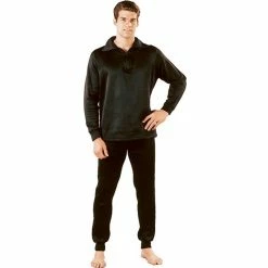 Rothco Black - ECWCS GI Underwear Zip-Collar Shirt