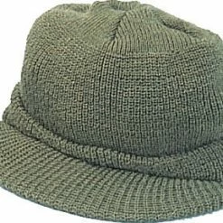 Rothco Olive Drab - Genuine GI Jeep Cap - Wool USA Made Headwear