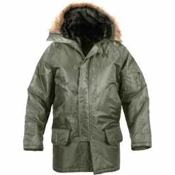Rothco Jackets / Coats Sage Green - Cold Weather N-3B Parka Jacket