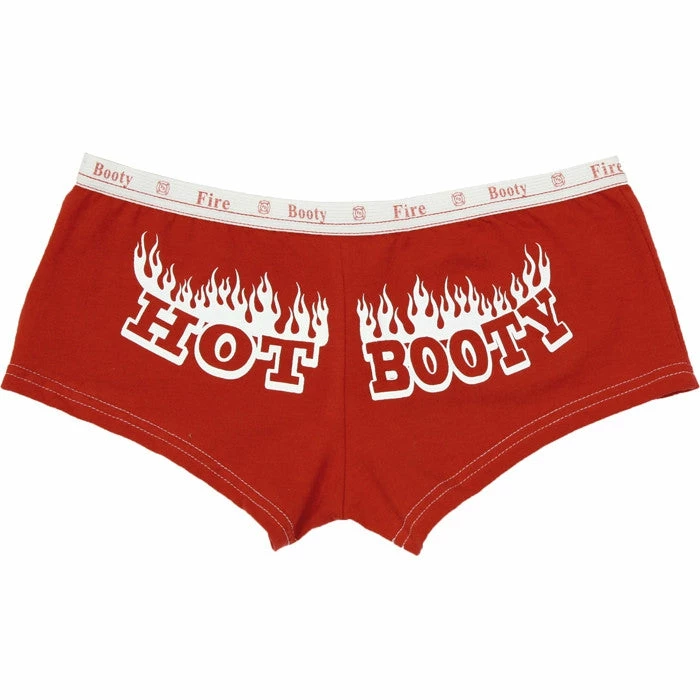 Rothco Red - Womens HOT BOOTY Booty Shorts With Fire Department Emblem 3 Rothco Red - Womens HOT BOOTY Booty Shorts With Fire Department Emblem