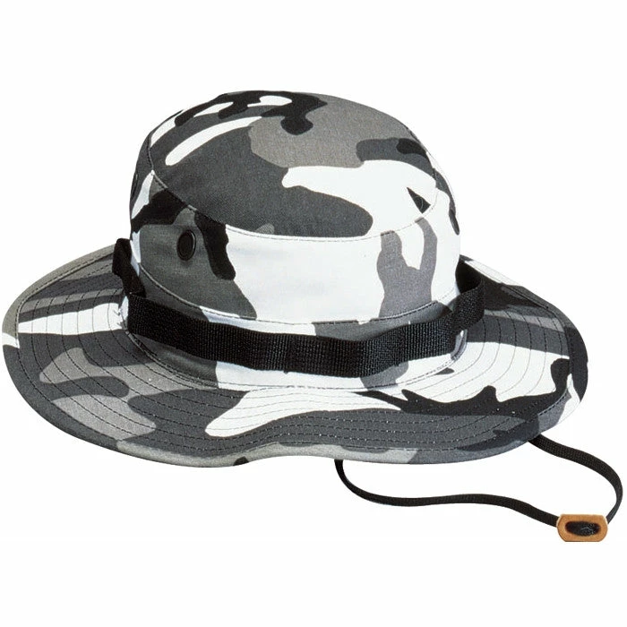 Rothco City Camouflage - Military Boonie Hat 3 Rothco City Camouflage - Military Boonie Hat