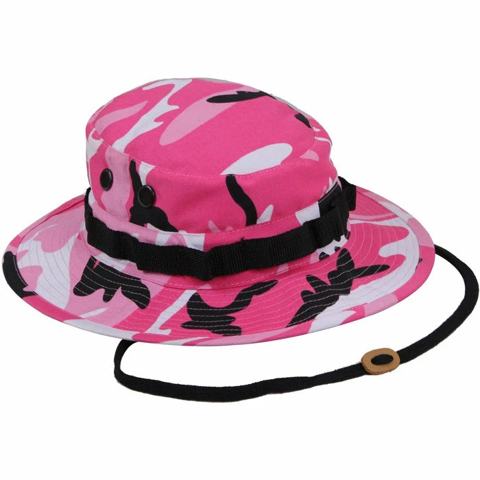 Rothco Pink Camouflage - Military Boonie Hat 3 Rothco Pink Camouflage - Military Boonie Hat