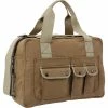 Rothco Mocha Brown Khaki - Vintage Two Tone Canvas Shoulder Tool Bag Bags