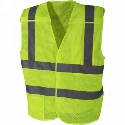 Army Navy Store Vests Safety Green - Reflective 5 Point Breakaway Vest 7 Army Navy Store Vests Safety Green - Reflective 5 Point Breakaway Vest