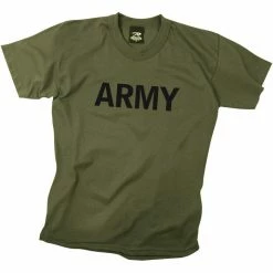 Rothco Shirts Olive Drab - Kids ARMY Physical Training T-Shirt
