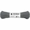 Rothco Charcoal Grey - Military Grade 550 LB Tested Type III Paracord Rope 100' - Nylon USA Made