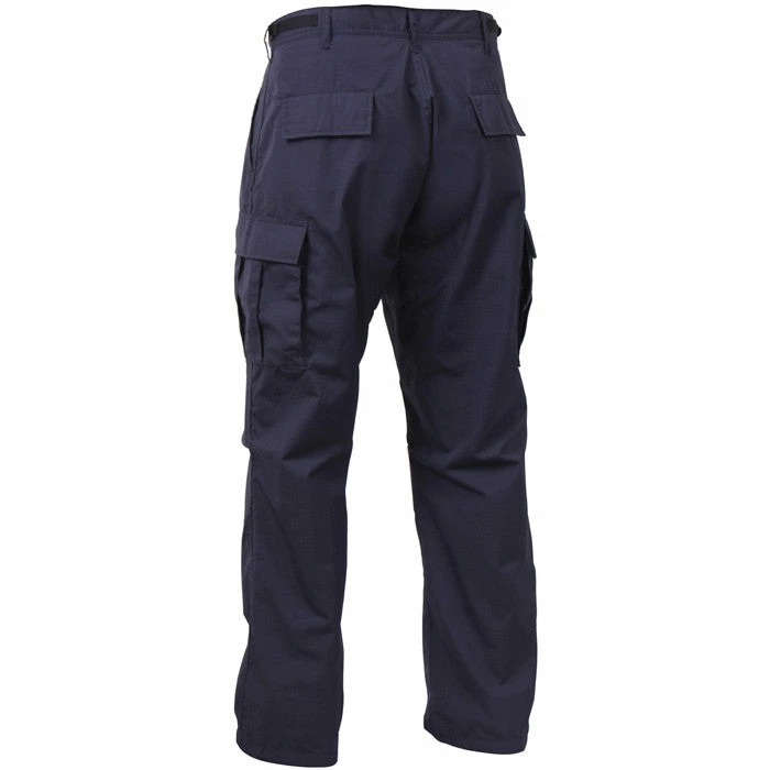 Rothco Navy Blue - Military BDU Pants - Cotton Ripstop 3 Rothco Navy Blue - Military BDU Pants - Cotton Ripstop