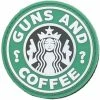 Rothco Patches Starbucks Guns And Coffee Morale PVC Velcro Patch 2 Rothco Patches Starbucks Guns And Coffee Morale PVC Velcro Patch