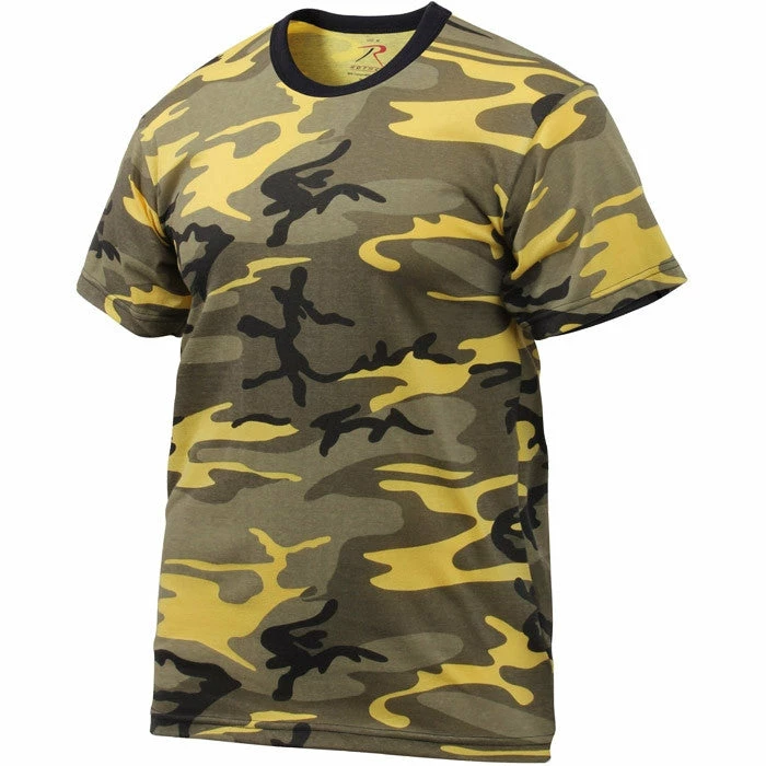 Rothco Stinger Yellow Camouflage - Military T-Shirt Shirts 4 Rothco Stinger Yellow Camouflage - Military T-Shirt Shirts