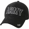Rothco Black - ARMY Shadow Low Profile Deluxe Adjustable Cap