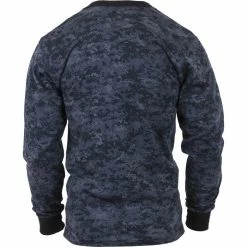Rothco Digital Midnight Camouflage - Military Long Sleeve T-Shirt Shirts