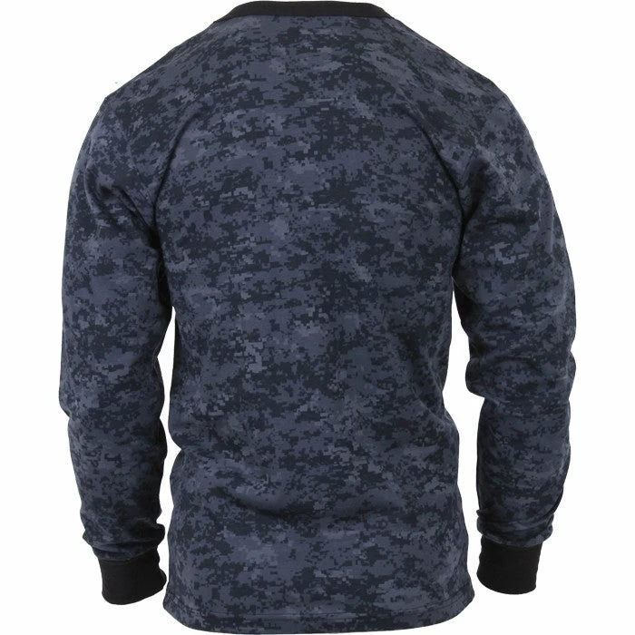 Rothco Digital Midnight Camouflage - Military Long Sleeve T-Shirt Shirts 3 Rothco Digital Midnight Camouflage - Military Long Sleeve T-Shirt Shirts