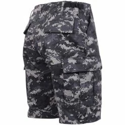 Rothco Subdued Urban Digital Camouflage - Military Cargo BDU Shorts - Polyester Cotton Twill