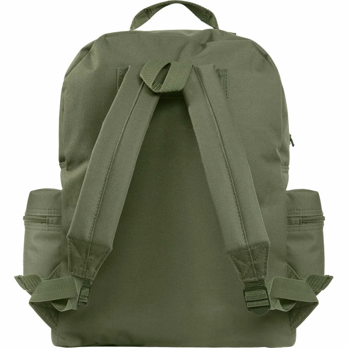 Army Navy Store Olive Drab - Water Resistant Deluxe Travel Day Pack 3 Army Navy Store Olive Drab - Water Resistant Deluxe Travel Day Pack