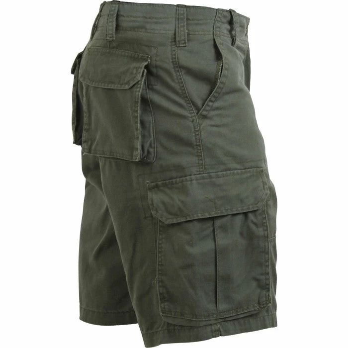Rothco Olive Drab - Military Vintage Paratrooper Cargo Shorts 4 Rothco Olive Drab - Military Vintage Paratrooper Cargo Shorts