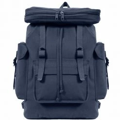 Army Navy Store Navy Blue - European Style Rucksack Backpack Paracord / Rope / Rappelling Gear 9 Army Navy Store Navy Blue - European Style Rucksack Backpack Paracord / Rope / Rappelling Gear