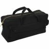 Rothco Bags Black - Military Brass Zipper Mechanics Jumbo Tool Bag