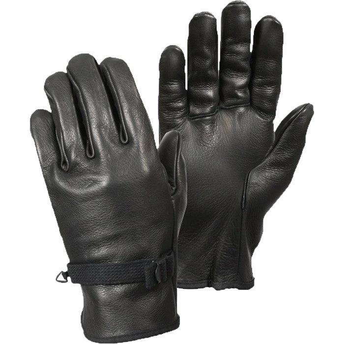 Rothco Black - Military D-3A Gloves - Leather 3 Rothco Black - Military D-3A Gloves - Leather