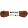 Rothco Paracord / Rope / Rappelling Gear Chocolate Brown - Military Grade 550 LB Tested Type III Paracord Rope 100' - Nylon USA Made