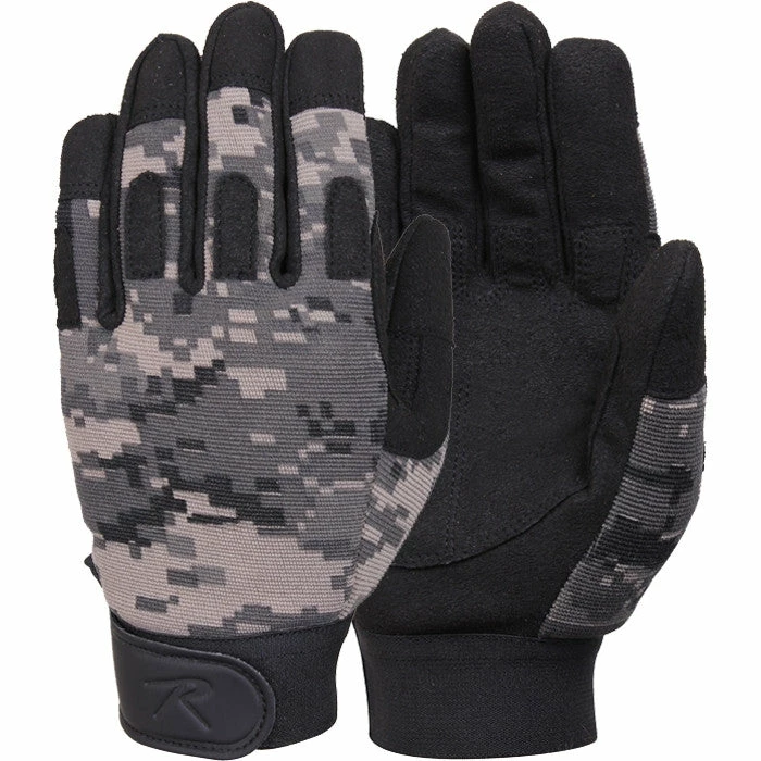 Rothco Subdued Urban Digital Camouflage - Lightweight All Purpose Tactical Duty Gloves 5 Rothco Subdued Urban Digital Camouflage - Lightweight All Purpose Tactical Duty Gloves