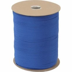 Rothco Paracord / Rope / Rappelling Gear Royal Blue - Military Grade 550 LB Tested Type III Paracord Rope 1000' - Nylon USA Made