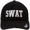 Rothco Black - Law Enforcement SWAT Deluxe Adjustable Cap Headwear