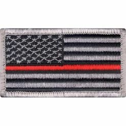 Rothco Thin Red Line Support The Firefighters U.S. Flag Patch Patches