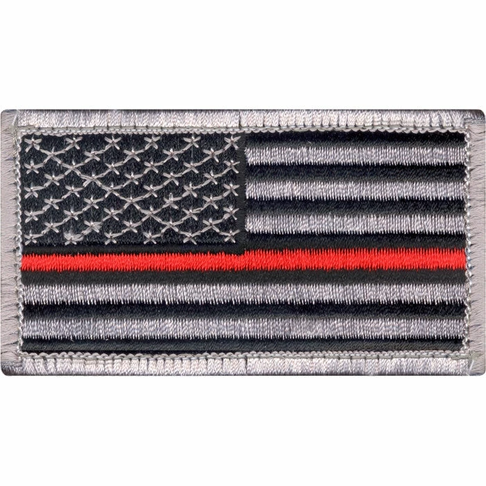 Rothco Thin Red Line Support The Firefighters U.S. Flag Patch Patches 3 Rothco Thin Red Line Support The Firefighters U.S. Flag Patch Patches