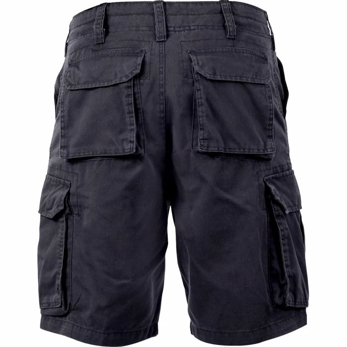 Rothco Black - Military Vintage Paratrooper Cargo Shorts 3 Rothco Black - Military Vintage Paratrooper Cargo Shorts