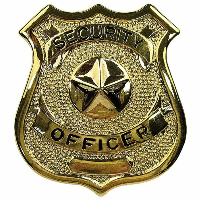 Rothco Gold - SECURITY OFFICER Pin-On Badge Law Enforcement Gear 3 Rothco Gold - SECURITY OFFICER Pin-On Badge Law Enforcement Gear