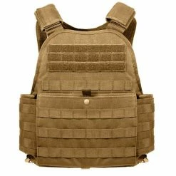 Army Navy Store Coyote Brown - Military Tactical MOLLE Plate Carrier Armor Vest