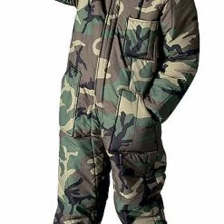 Rothco Woodland Camouflage - Kids Military Cold Weather Insulated Coveralls