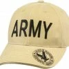 Rothco Headwear Khaki - ARMY Deluxe Adjustable Vintage Cap 1 Rothco Headwear Khaki - ARMY Deluxe Adjustable Vintage Cap