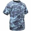 Rothco Digital Sky Blue Camouflage - Kids Military Camo T-Shirt Shirts