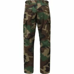 Rothco Woodland Camouflage - Military BDU Pants - Cotton Ripstop