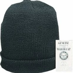 Rothco Black - Genuine GI Wintuck Watch Cap - Piltrol Acrylic USA Made Headwear