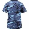 Rothco Shirts Sky Blue Camouflage - Military T-Shirt 2 Rothco Shirts Sky Blue Camouflage - Military T-Shirt