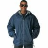 Rothco Navy Blue - Reversible Fleece-Lined Hooded Jacket - Nylon 2 Rothco Navy Blue - Reversible Fleece-Lined Hooded Jacket - Nylon