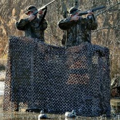 Rothco Hunting / Shooting Gear Green Brown - Light Weight Camo Netting Medium Size 7'10 In. X 9'10 In.