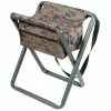 Rothco Digital Woodland Camouflage - Military Deluxe Folding Stool With Pouch
