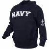 Rothco Shirts Navy Blue - Military US NAVY Pullover Hoodie Sweatshirt