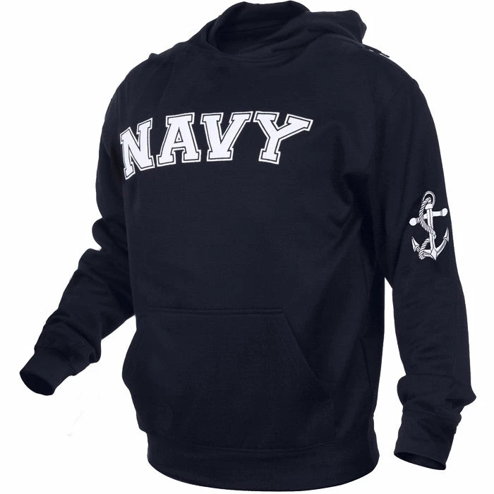 Rothco Shirts Navy Blue - Military US NAVY Pullover Hoodie Sweatshirt 3 Rothco Shirts Navy Blue - Military US NAVY Pullover Hoodie Sweatshirt