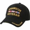 Rothco Black - AFGHANISTAN VETERAN Low Profile Deluxe Adjustable Cap Headwear 1 Rothco Black - AFGHANISTAN VETERAN Low Profile Deluxe Adjustable Cap Headwear
